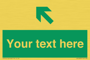 Custom Safe condition: Green Up left arrow